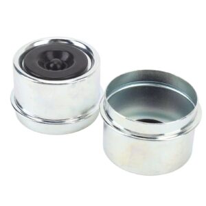 Trailer Hub Bearing Dust Caps – 1.98” Grease Covers for Boat & Utility Trailers (2PCS)